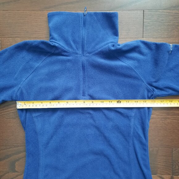 Blue Columbia lightweight fleece pullover XS - Picture 5 of 12